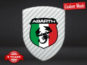 Fiat Abarth Edizione Adesivi Auto su Misura Alta Qualità Pro